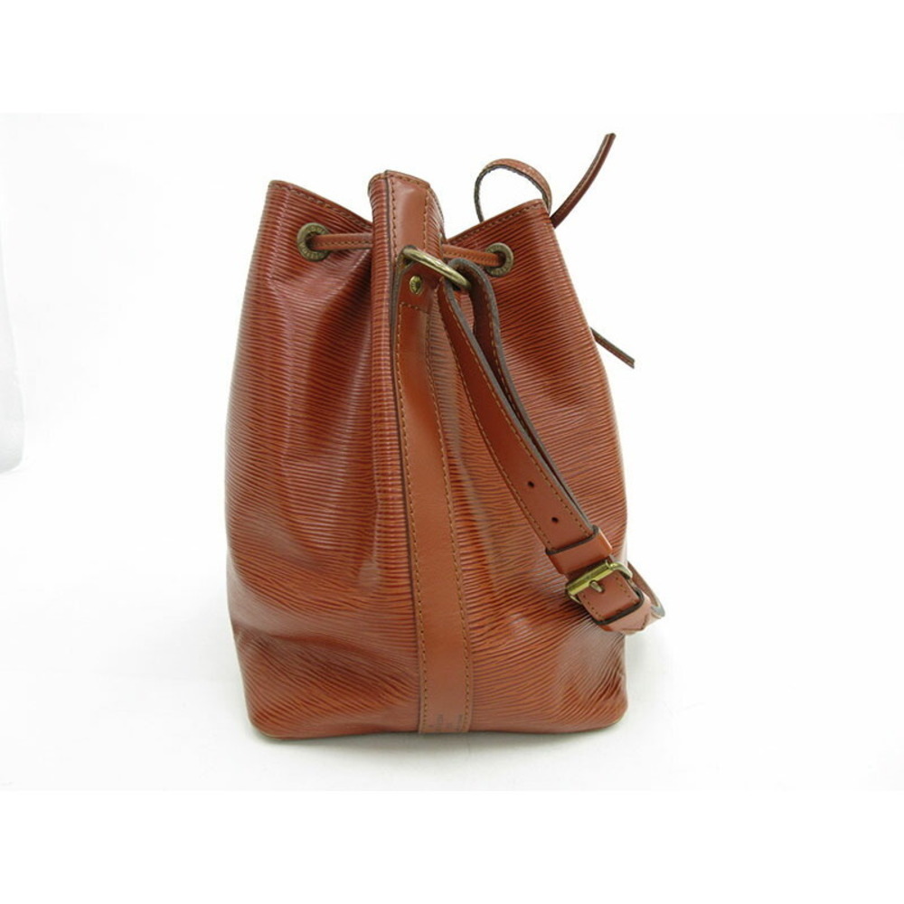 LOUIS VUITTON Epi Petit Noe Drawstring Shoulder Bag Kenya Brown - Picture 3 of 11
